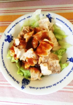 豚肉おろしのタレで！-レシピのメイン写真