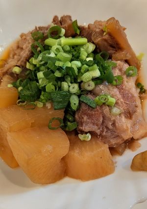 圧力鍋でとろとろ♪豚バラ軟骨と大根の煮込-レシピのメイン写真