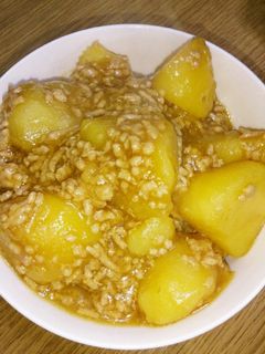ほっこり (╰╯`๓)じゃが芋のそぼろ煮-レシピのメイン写真