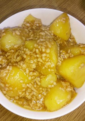 ほっこり (╰╯`๓)じゃが芋のそぼろ煮-レシピのメイン写真