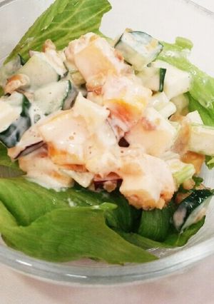【野菜もりもり】ワルドルフ風サラダ-レシピのメイン写真