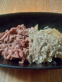 冬瓜と牛肉の柚子胡椒炒め。シメは出汁´ڡ-レシピのメイン写真
