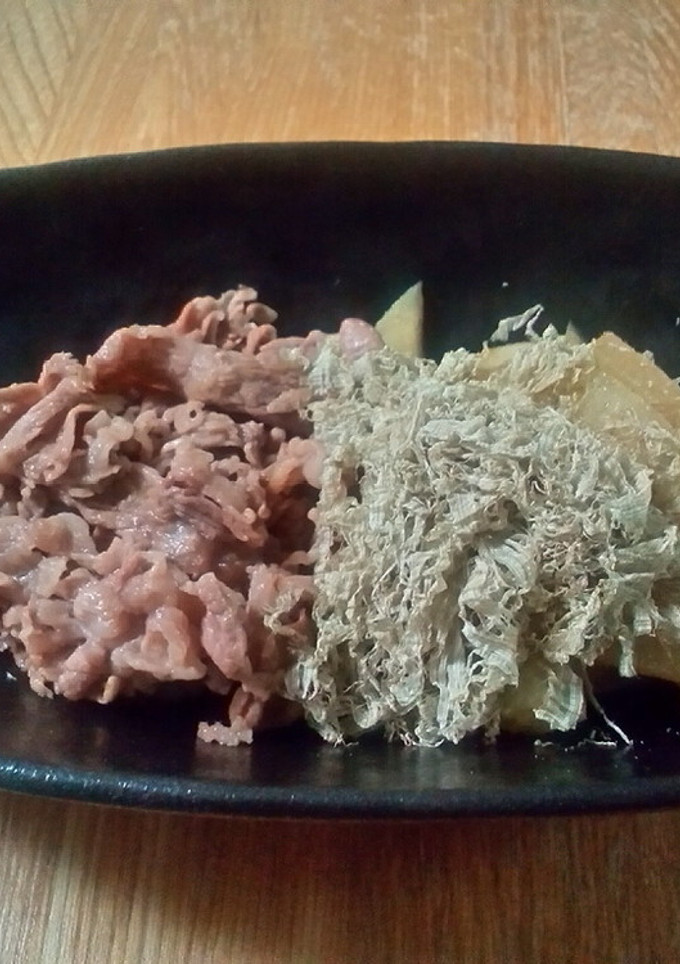 冬瓜と牛肉の柚子胡椒炒め。シメは出汁´ڡ-レシピのメイン写真