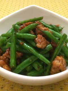 インゲンのオイスターソース炒め-レシピのメイン写真
