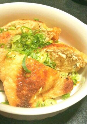 油あげの肉詰め-レシピのメイン写真
