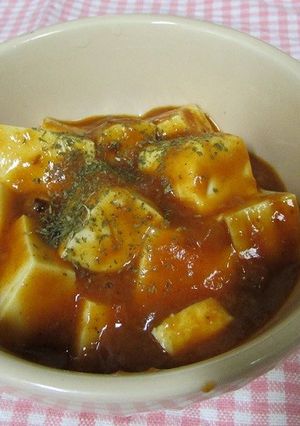 ミートソースで簡単♪イタリアン麻婆豆腐-レシピのメイン写真