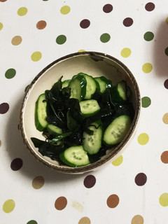 きゅうりわかめ×塩昆布!-レシピのメイン写真
