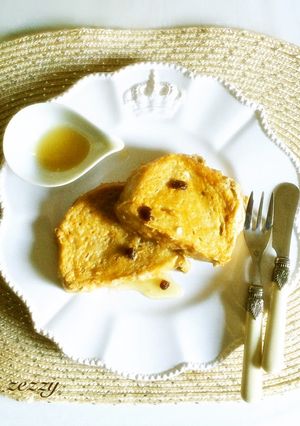 簡単！カフェ・オ・レのフレンチトースト-レシピのメイン写真