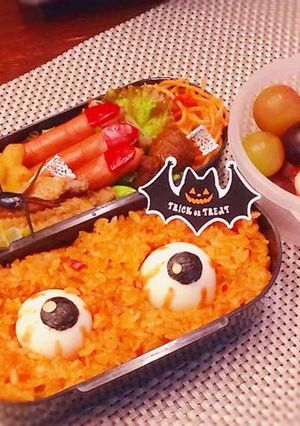 ハロウィン仕様のお弁当♪覚書-レシピのメイン写真