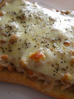 納豆☆ツナマヨチーズトースト-レシピのメイン写真
