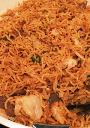 ズボラそば飯-レシピのメイン写真