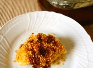 クリームポテトの挽肉入りスコップコロッケ-レシピのメイン写真