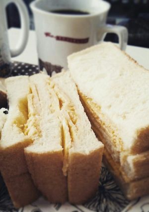 茹でないタマゴサンド 朝食、ランチにも-レシピのメイン写真