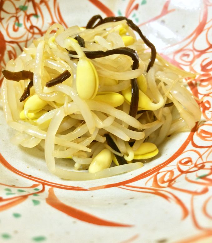 子大豆もやしの和風塩昆布あえ-レシピのメイン写真