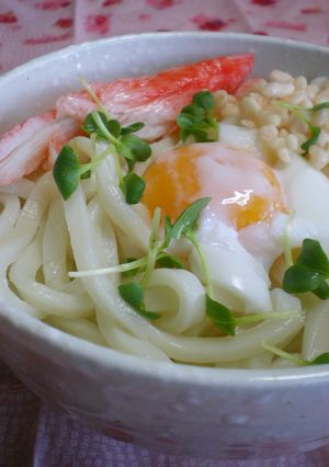 ゆでるだけ☆醤油ﾊﾞﾀｰうどん-レシピのメイン写真