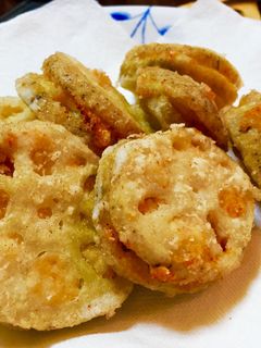 レンコンはさみ揚げ-レシピのメイン写真