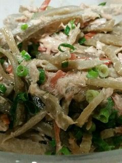 リメイク♪きんぴらゴボウのツナサラダ♥-レシピのメイン写真