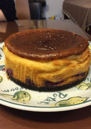 ミキサーでベイクドチーズケーキ(^-^)-レシピのメイン写真