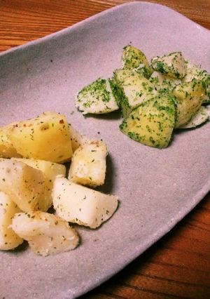★レンジで簡単！粉ふきいも2種盛り★-レシピのメイン写真