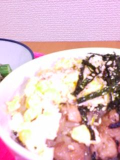 焼き鳥ごはん-レシピのメイン写真