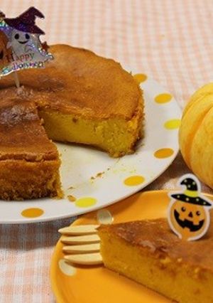 ★ハロウィン★濃厚♡かぼちゃのケーキ-レシピのメイン写真