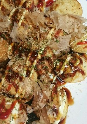クリームチーズとトマトのたこ焼き-レシピのメイン写真