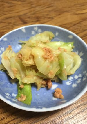 ♡鮭フレークとキャベツの野菜炒め♡-レシピのメイン写真