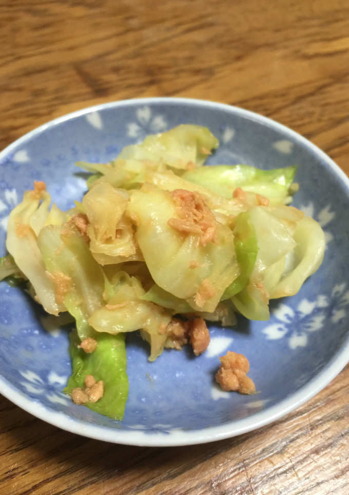 ♡鮭フレークとキャベツの野菜炒め♡-レシピのメイン写真