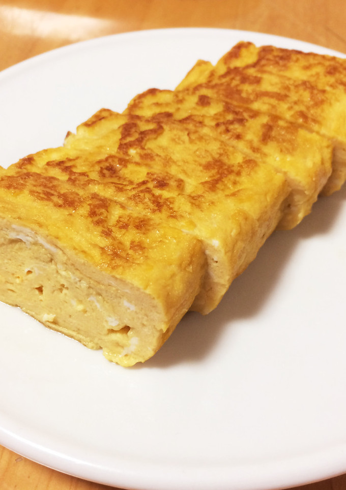 朝食に！甘辛ふっくらの卵焼き。簡単！-レシピのメイン写真