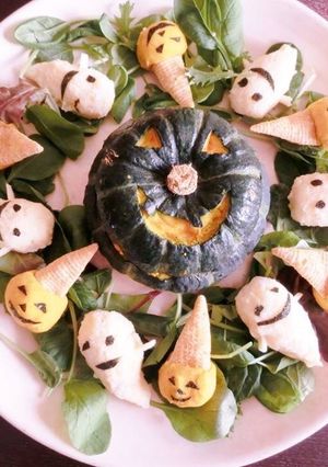 ハロウィンサラダ（≧∇≦）-レシピのメイン写真