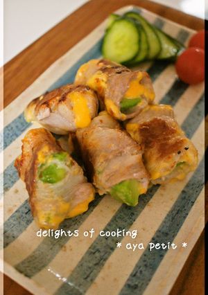 豚肉のアボカドチーズ巻き-レシピのメイン写真
