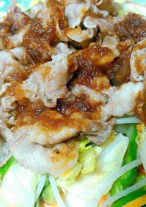美味☆豚焼きしゃぶ　特製オニオンソース-レシピのメイン写真