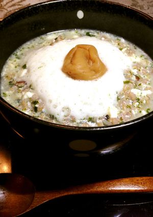 くずし豆腐のわかめ雑炊-レシピのメイン写真