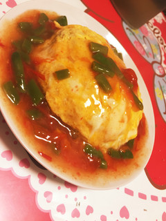 トマトがさっぱり☆オムチャーハン-レシピのメイン写真