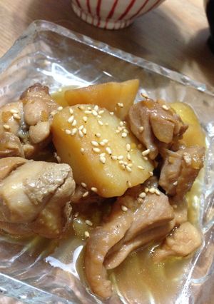 授乳期簡単♪鶏肉とジャガイモの甘辛生姜煮-レシピのメイン写真