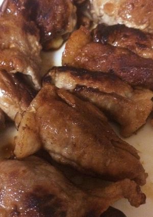 豚コマ肉巻き-レシピのメイン写真