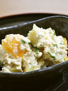 柿とサツマイモの白和え-レシピのメイン写真
