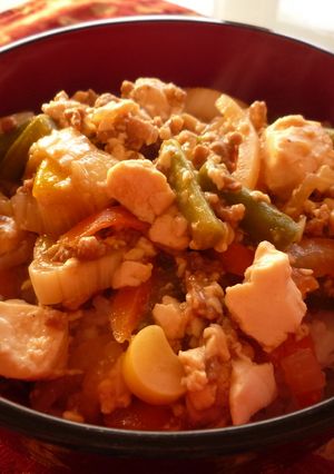 トロトロ豆腐のあんかけ丼-レシピのメイン写真