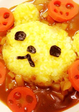 ハロウィンじゃなくても簡単キャラカレー☆-レシピのメイン写真