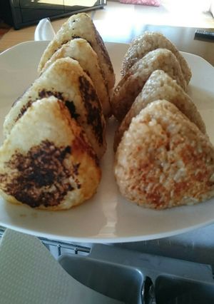味噌と醤油の焼おにぎり-レシピのメイン写真