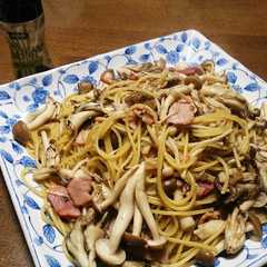 รูปของ 里の秋♪きのこのパスタ