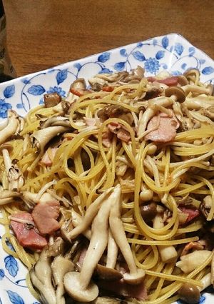 里の秋♪きのこのパスタ-レシピのメイン写真
