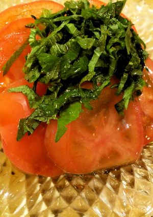 トマトの冷菜-レシピのメイン写真