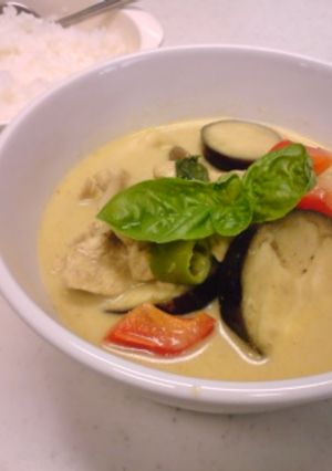辛党限定！タイ料理屋のグリーンカレー☆-レシピのメイン写真