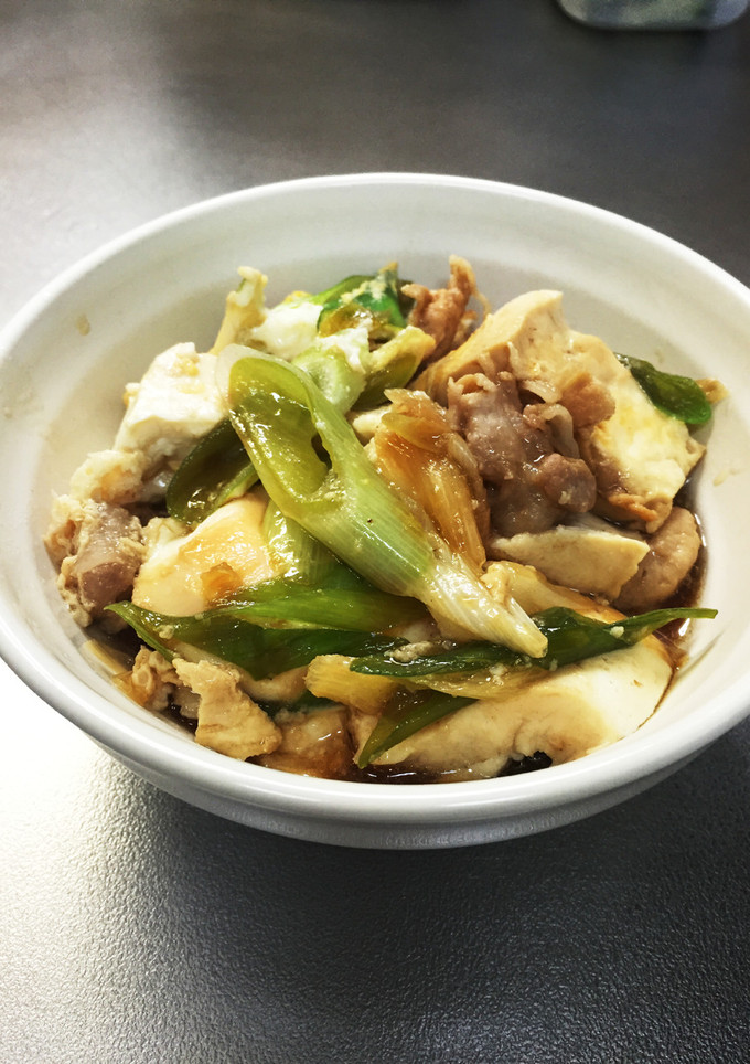 母直伝！簡単&節約！すき焼風肉玉どうふ煮-レシピのメイン写真