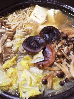 きのこ鍋-レシピのメイン写真