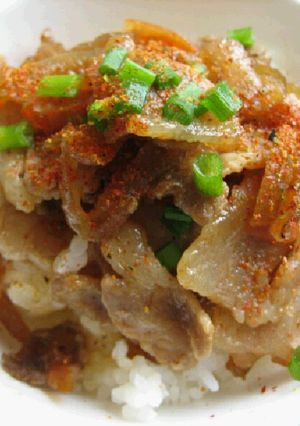 元気もりもり！！豚バラ♪スタミナ丼-レシピのメイン写真