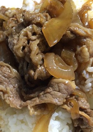 和洋牛丼-レシピのメイン写真