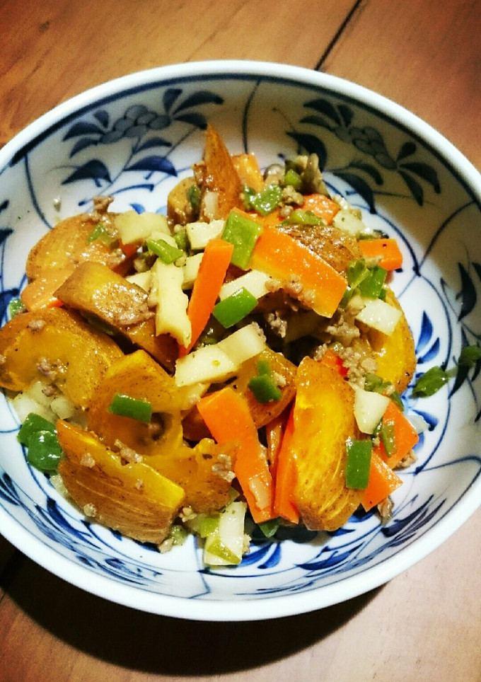 柿の炒め物-レシピのメイン写真