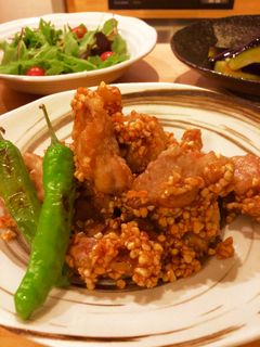 美味しい!鶏のアーモンドダイス甘酢がらめ-レシピのメイン写真